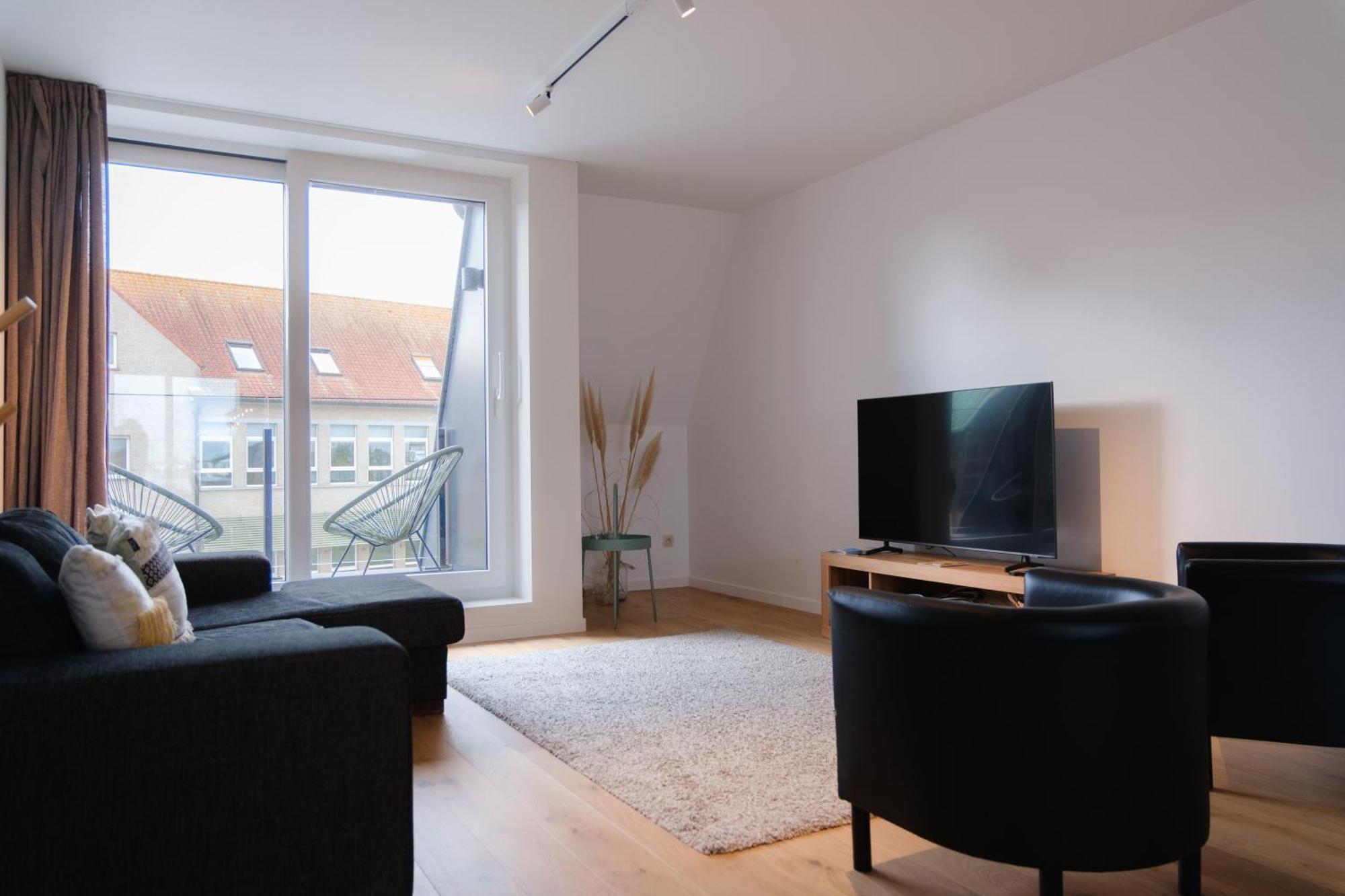 Prachtig Duplex Appartement Met Balkon Te Wenduine De Haan Εξωτερικό φωτογραφία